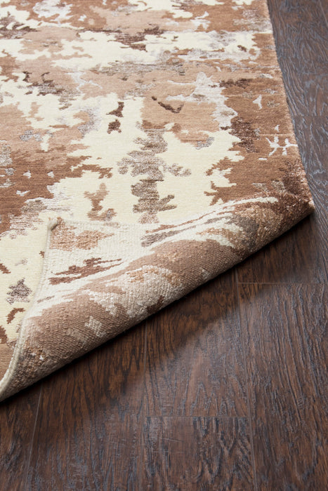Rizzy Home Avant-Garde AG2760 Camel Graphic Area Rug