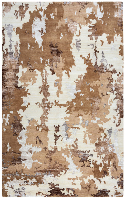 Rizzy Home Avant-Garde AG2760 Camel Graphic Area Rug