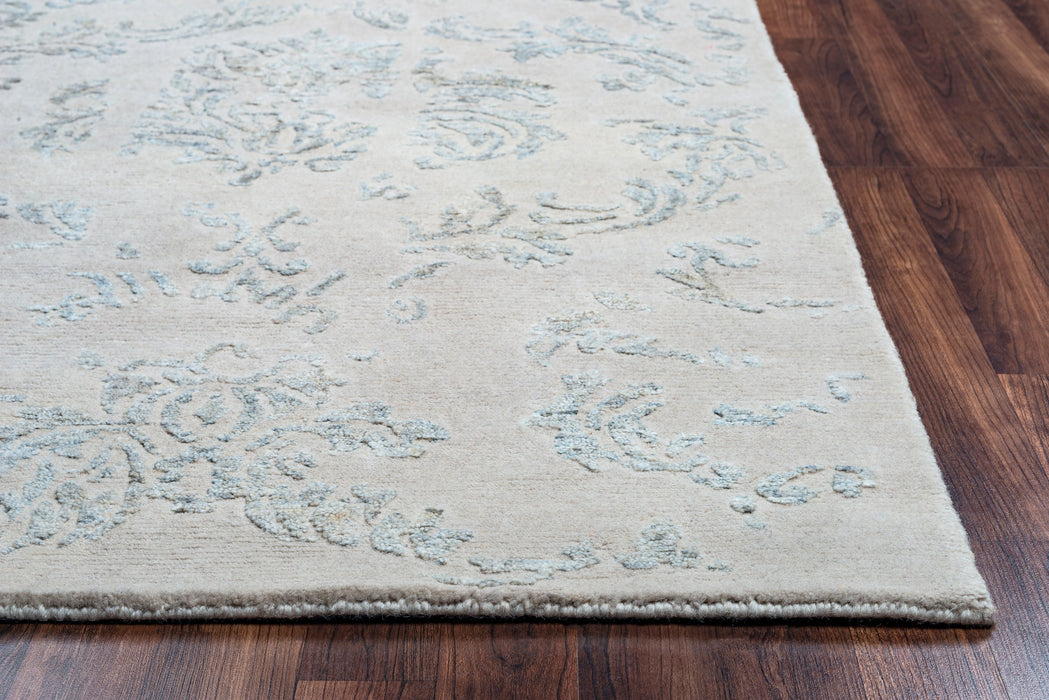 Rizzy Home Avant-Garde AG8787 Beige Ornamental Area Rug