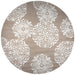 Rizzy Home Azzura Hill AH047A Light Brown Medallion Area Rug