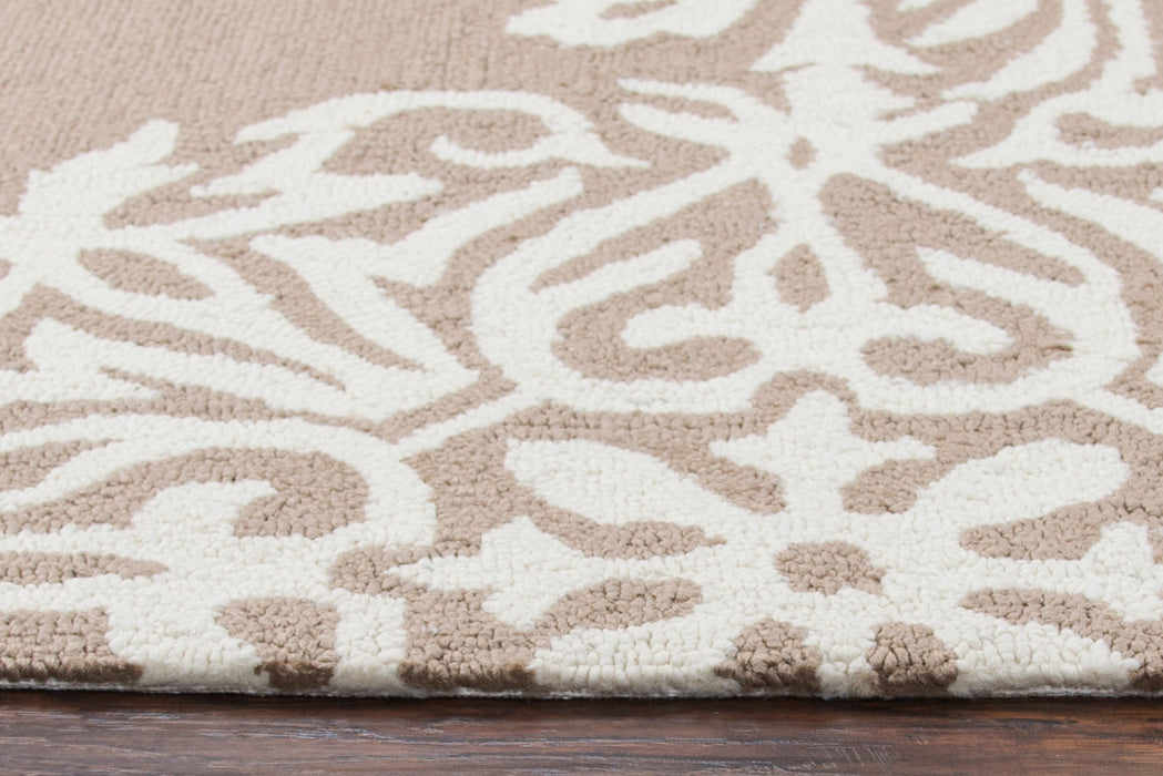 Rizzy Home Azzura Hill AH047A Light Brown Medallion Area Rug