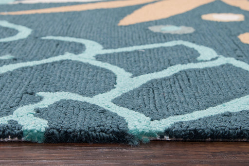 Rizzy Home Azzura Hill AH054A Navy Coastal Area Rug