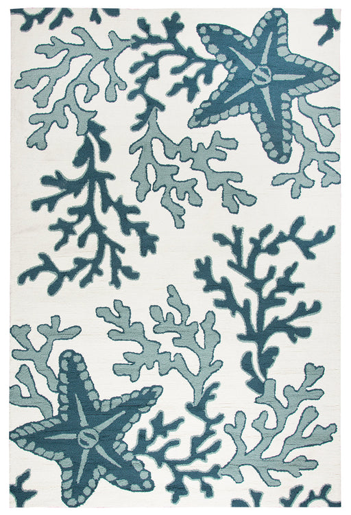 Rizzy Home Azzura Hill AH065A Off White Coastal Area Rug