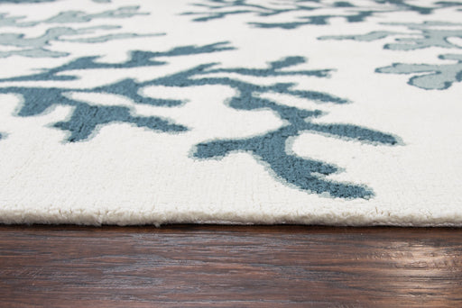 Rizzy Home Azzura Hill AH065A Off White Coastal Area Rug