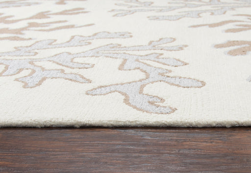 Rizzy Home Azzura Hill AH066A Off White Coastal Area Rug