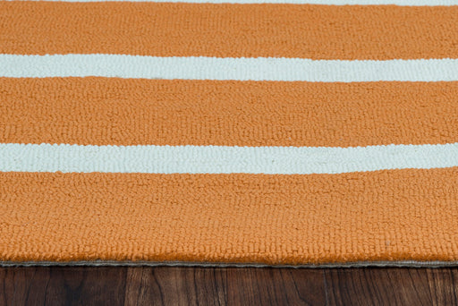 Rizzy Home Azzura Hill AH9931 Orange Strips Area Rug
