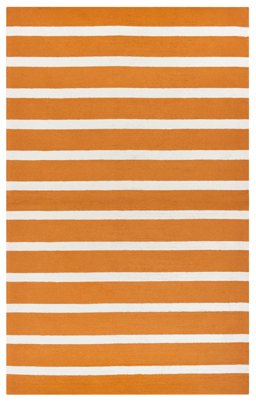 Rizzy Home Azzura Hill AH9931 Orange Strips Area Rug