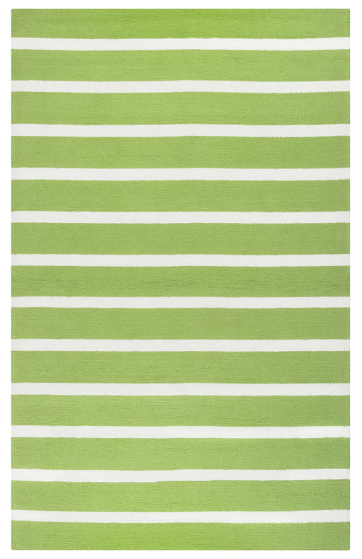 Rizzy Home Azzura Hill AH9933 Lime Stripe Area Rug