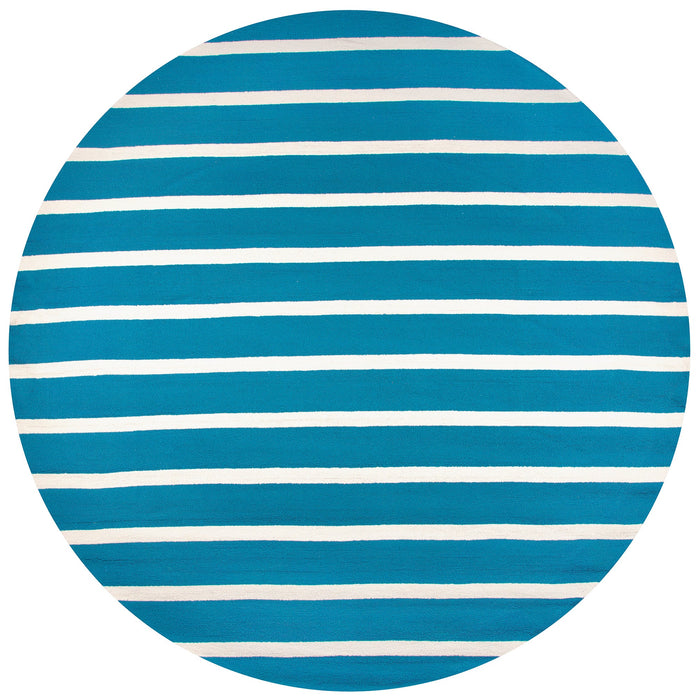Rizzy Home Azzura Hill AH9935 Marine Blue Strips Area Rug