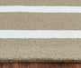 Rizzy Home Azzura Hill AH9938 Taupe Strips Area Rug