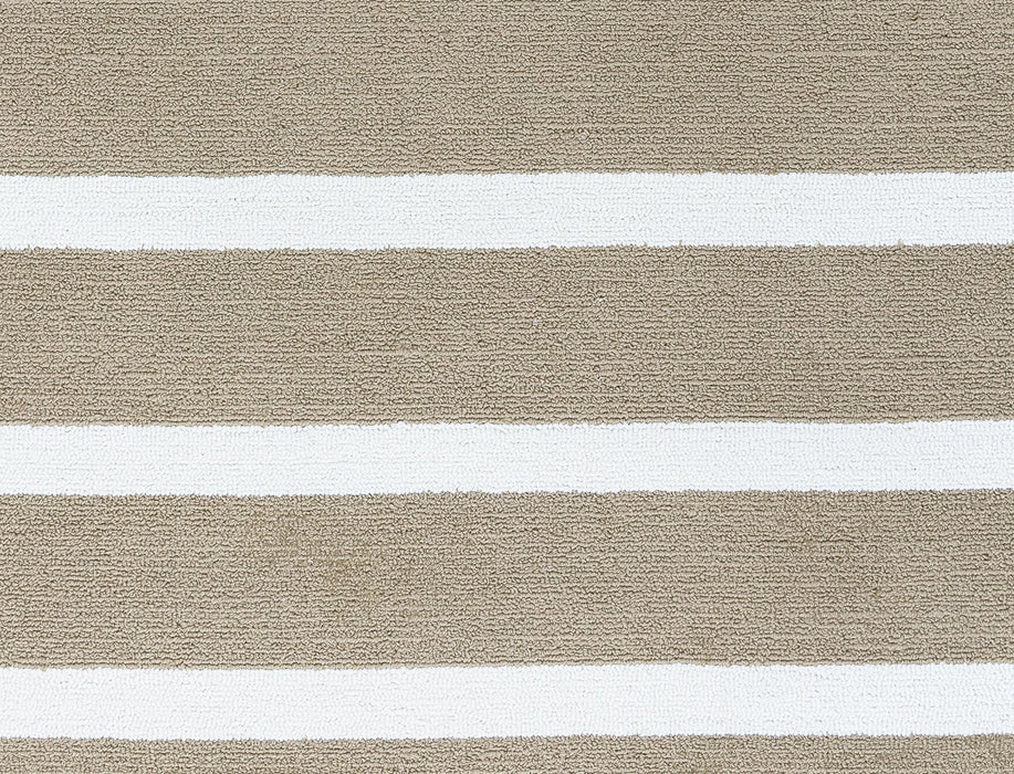 Rizzy Home Azzura Hill AH9938 Taupe Strips Area Rug