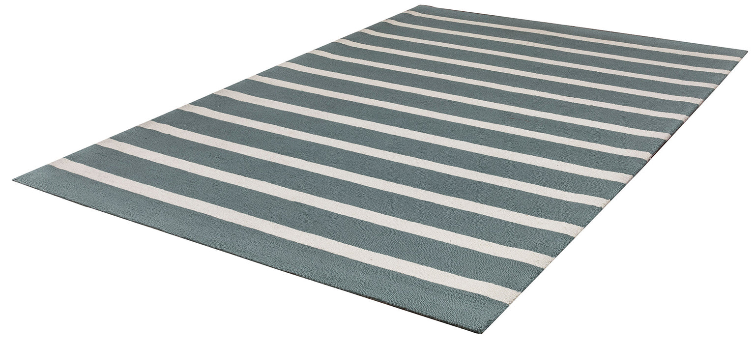 Rizzy Home Azzura Hill AH9941 Dark Sage Strips Area Rug