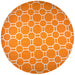 Rizzy Home Azzura Hill AH9943 Orange Geometric Area Rug