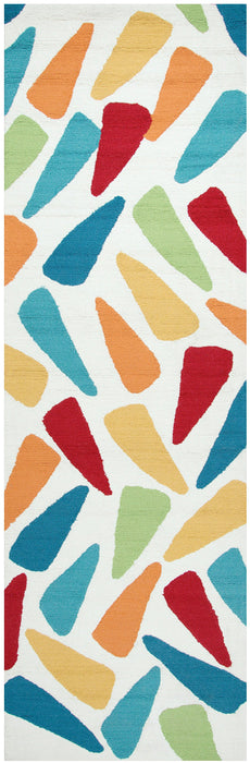 Rizzy Home Azzura Hill AH9945 Ivory Geometric Area Rug