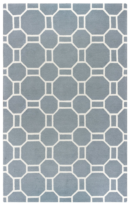 Rizzy Home Azzura Hill AH9946 Gray Geometric Area Rug
