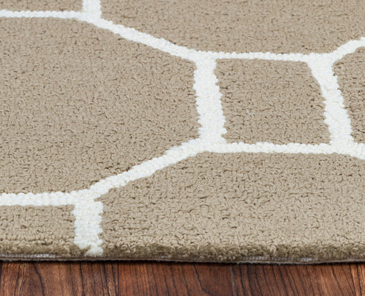 Rizzy Home Azzura Hill AH9947 Beige Geometric Area Rug