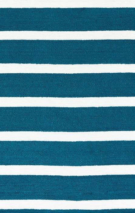 Rizzy Home Azzura Hill AH9954 Marine Blue Stripe Area Rug