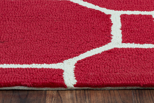 Rizzy Home Azzura Hill AH9955 Red Geometric Area Rug