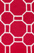 Rizzy Home Azzura Hill AH9955 Red Geometric Area Rug