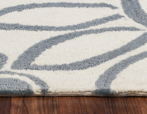 Rizzy Home Azzura Hill AH9961 Gray Medallion Area Rug