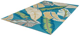 Rizzy Home Azzura Hill AH9963 Teal Botanical Area Rug
