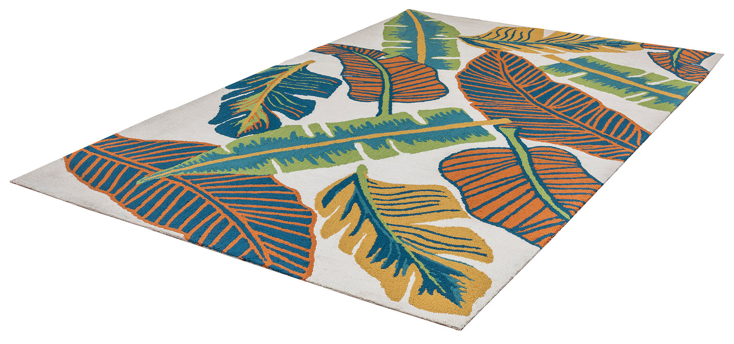 Rizzy Home Azzura Hill AH9964 Ivory Botanical Area Rug