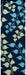 Rizzy Home Azzura Hill AH9965 Indigo Botanical Area Rug