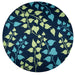 Rizzy Home Azzura Hill AH9965 Indigo Botanical Area Rug