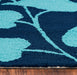 Rizzy Home Azzura Hill AH9965 Indigo Botanical Area Rug
