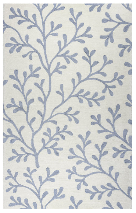 Rizzy Home Azzura Hill AH9968 Ivory Botanical Area Rug
