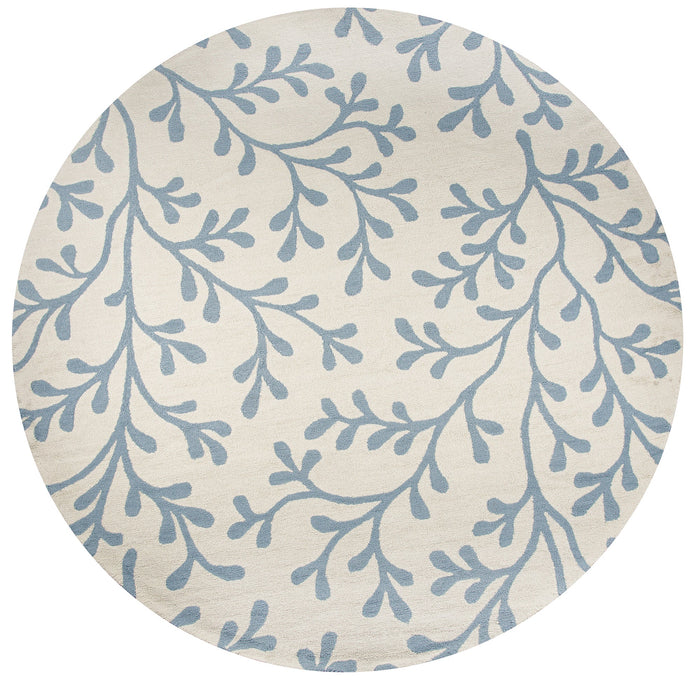 Rizzy Home Azzura Hill AH9968 Ivory Botanical Area Rug