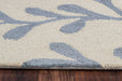 Rizzy Home Azzura Hill AH9968 Ivory Botanical Area Rug