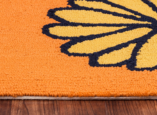 Rizzy Home Azzura Hill AH9973 Orange Floral Area Rug