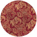 Rizzy Home Ashlyn AL2651 Burgundy Paisley Area Rug