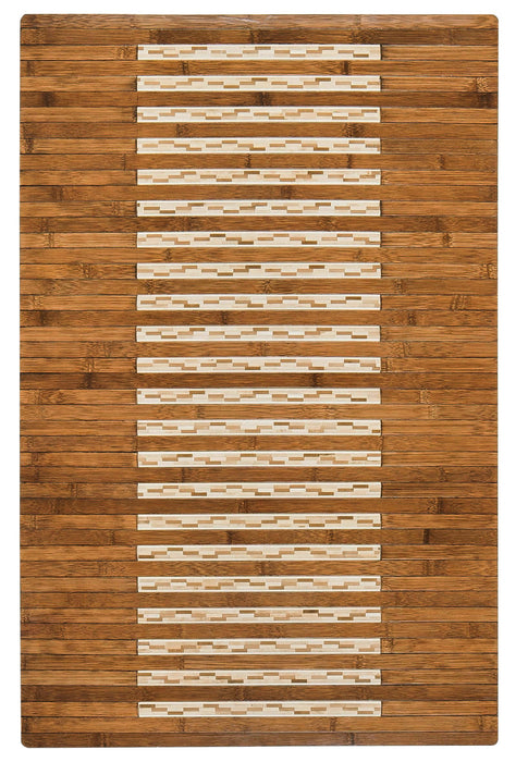 Anji Mountain Bamboo Kitchen & Bath Mat Walnut