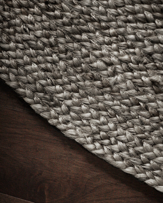 Anji Mountain Kerala Gray Jute Area Rug
