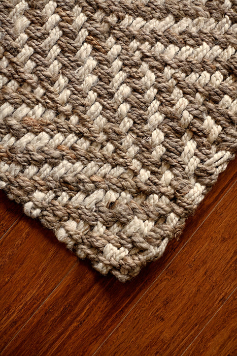 Anji Mountain Sandscape Jute Area Rug