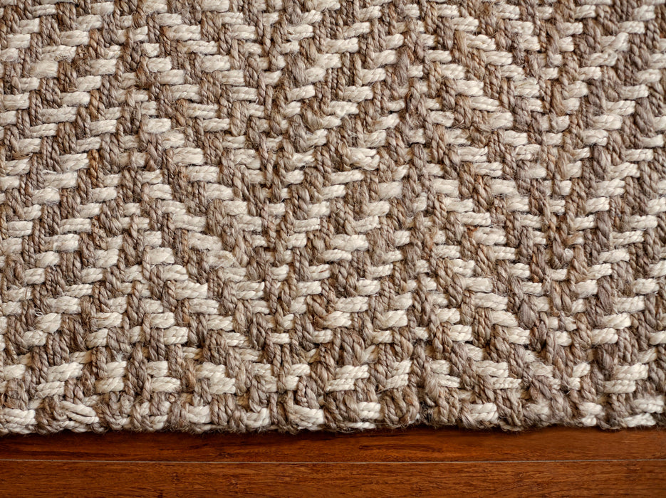 Anji Mountain Sandscape Jute Area Rug