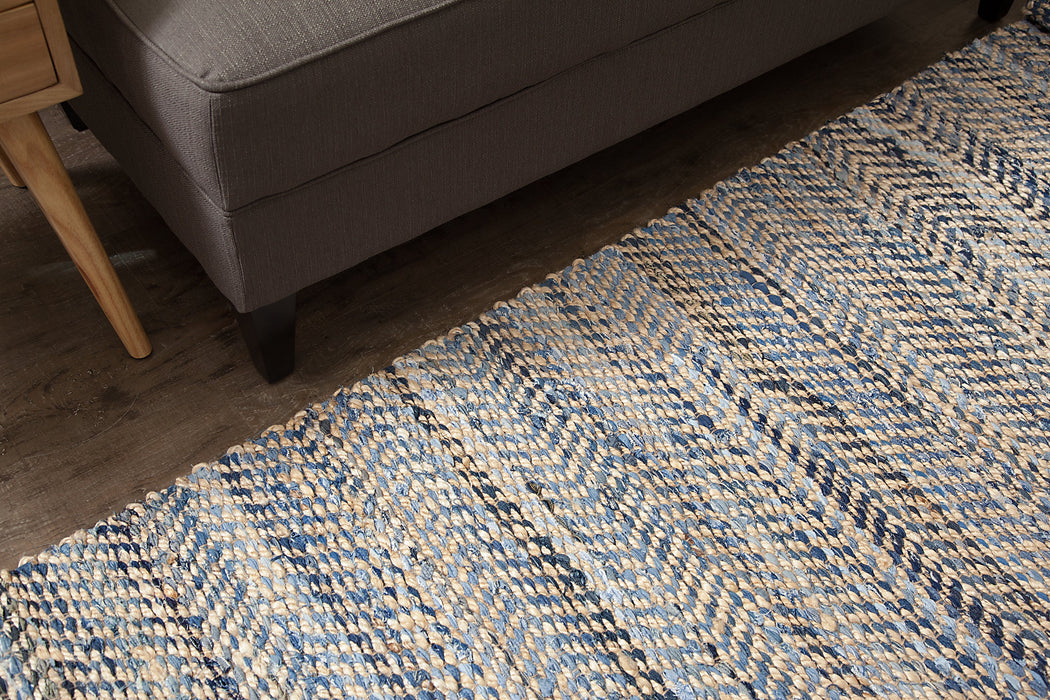 Anji Mountain Austin Denim & Jute Area Rug