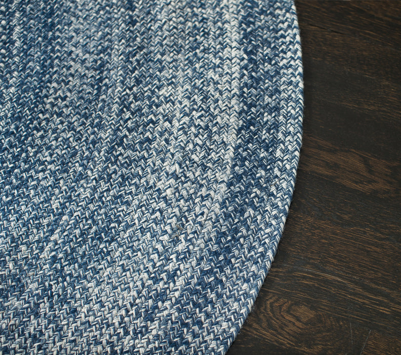 Anji Mountain Epona Braided Blue Area Rug