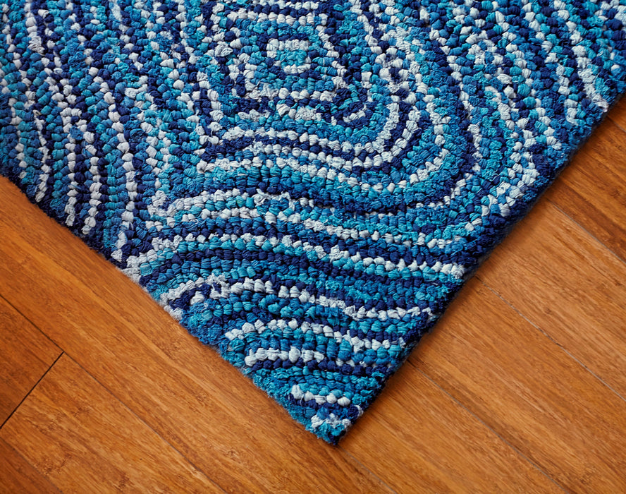 Anji Mountain Lantern Blue Skies Area Rug