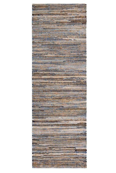 Anji Mountain American Graffiti Denim & Jute Area Rug