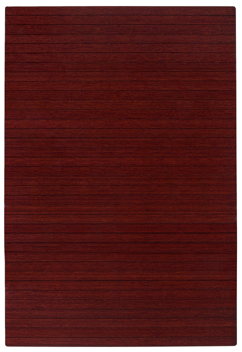 Anji Mountain Bamboo Roll-Up Chairmat 72" x 48" no lip