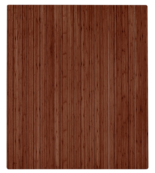 Anji Mountain Bamboo Roll-Up Chairmat 42" x 48" no lip