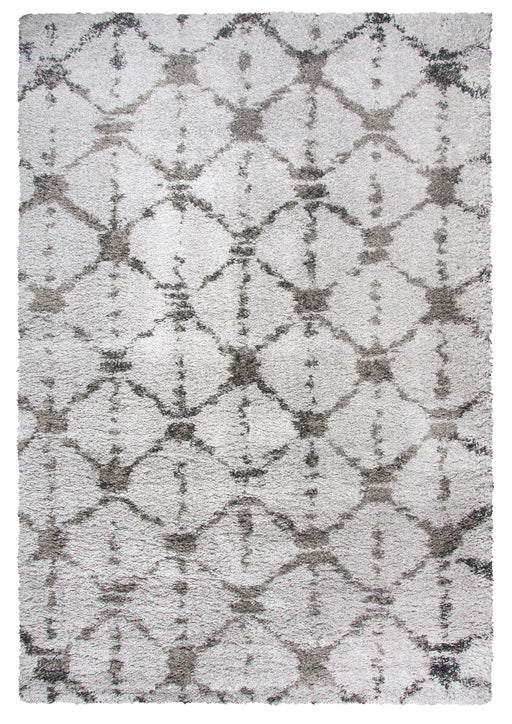 Rizzy Home Adana AN696A Gray Geometric Area Rug