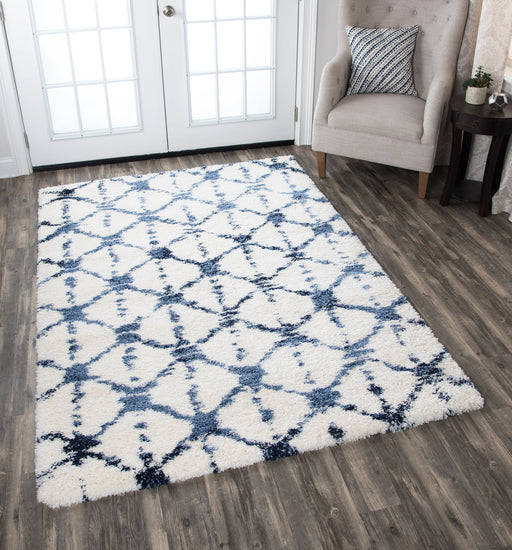 Rizzy Home Adana AN697A Cream Geometric Area Rug