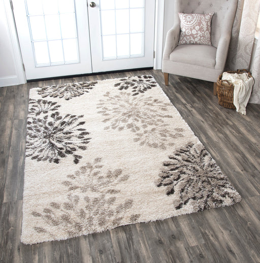 Rizzy Home Adana AN698A Cream Floral Area Rug