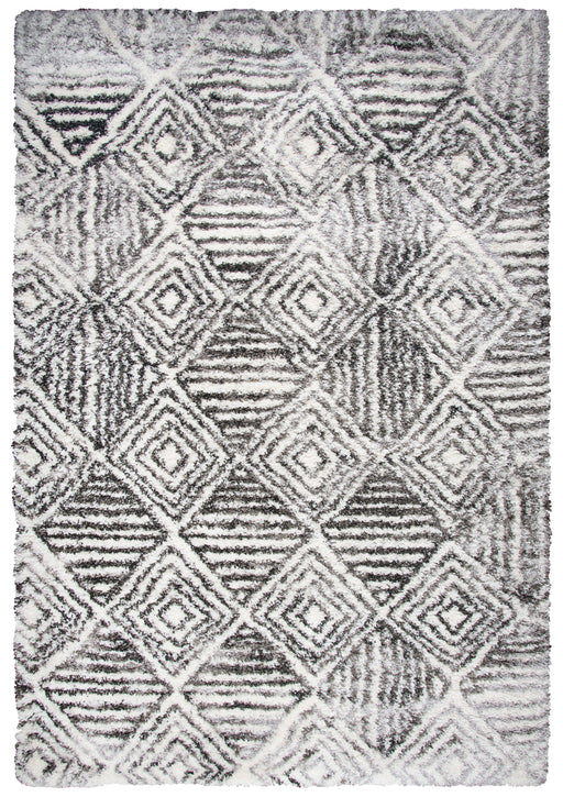 Rizzy Home Adana AN700A Charcoal Geometric Area Rug
