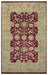 Rizzy Home Aquarius AQ8659 Burgundy Border Area Rug