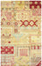 Rizzy Home Aquarius AQ8841 Burgundy Patchwork Area Rug